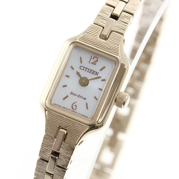 シチズン キー CITIZEN Kii: エコドライブ ソーラー 腕時計 レディース アクセサリーブレスレット EG2043-57A