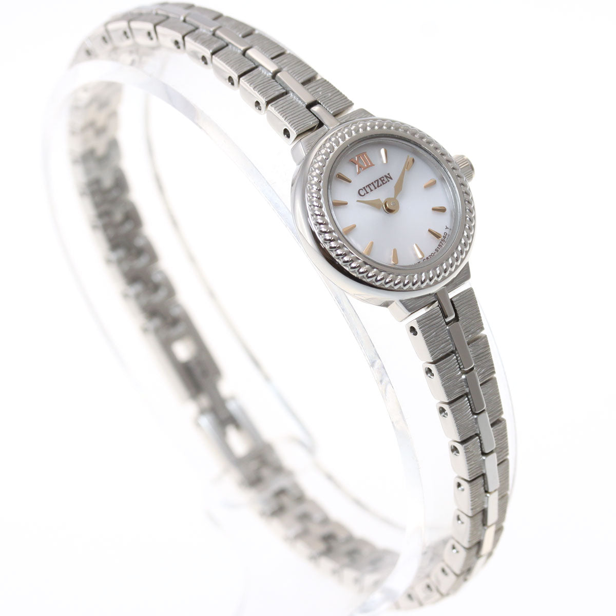 シチズン キー CITIZEN Kii: エコドライブ ソーラー 腕時計 レディース ラウンドメタルブレス EG2981-57A