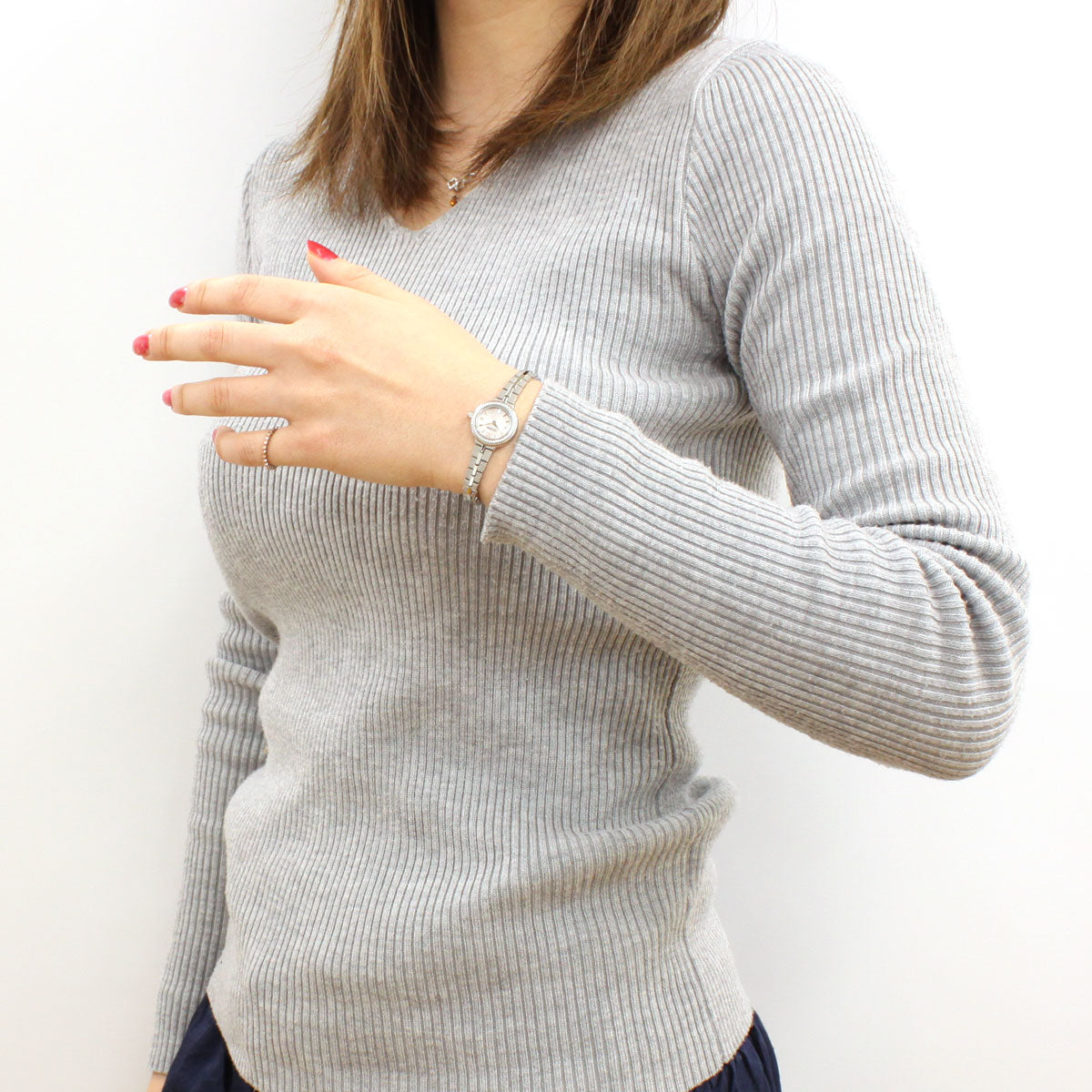 シチズン キー CITIZEN Kii: エコドライブ ソーラー 腕時計 レディース ラウンドメタルブレス EG2981-57A