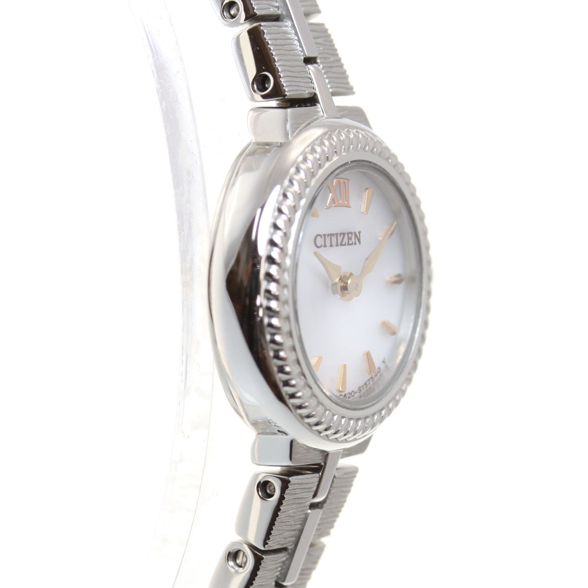 シチズン キー CITIZEN Kii: エコドライブ ソーラー 腕時計 レディース ラウンドメタルブレス EG2981-57A