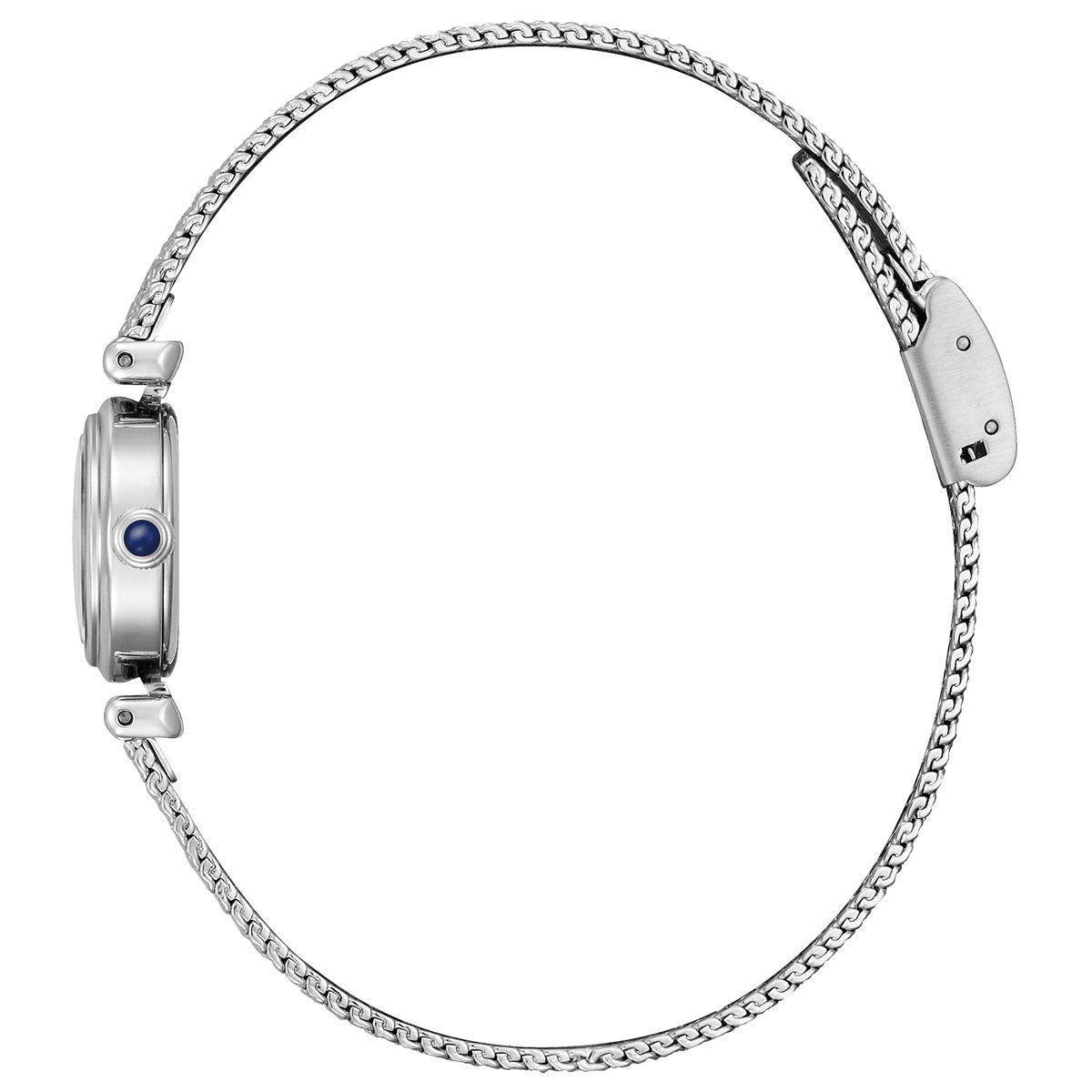 シチズン キー CITIZEN Kii: エコドライブ ラウンドメッシュ 腕時計 レディース EG7080-53A