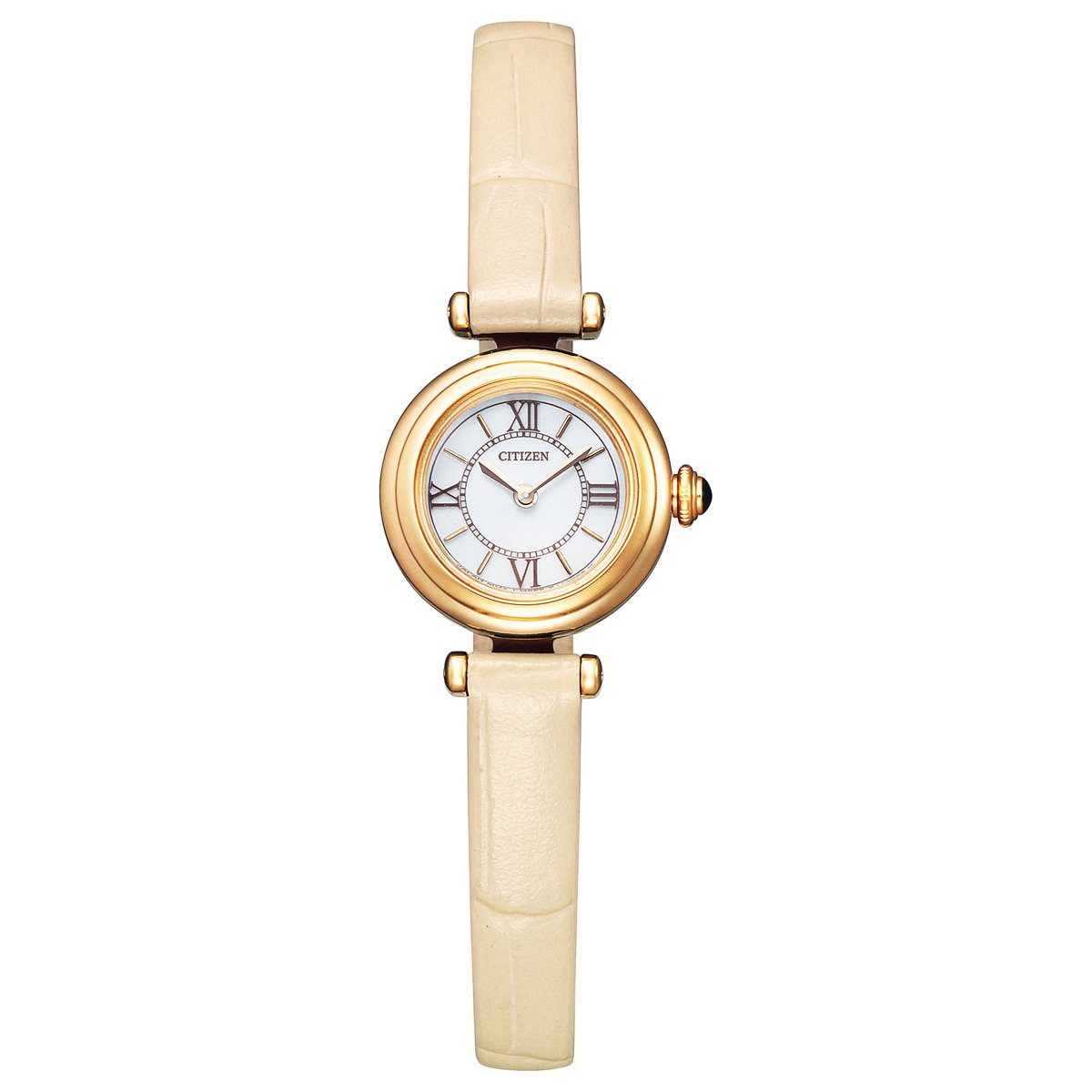 シチズン キー CITIZEN Kii: エコドライブ ラウンドモデル 腕時計 レディース EG7082-07A