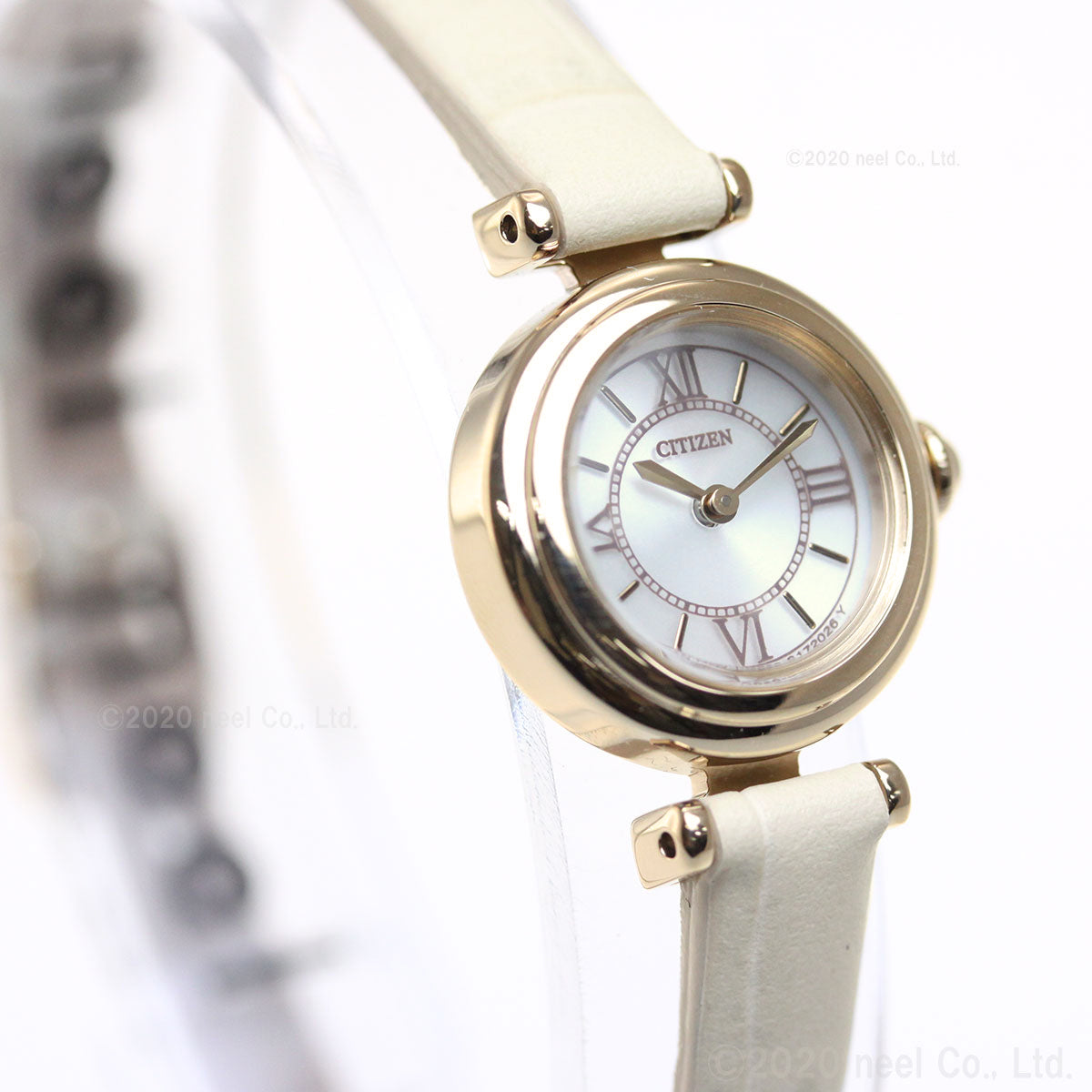 シチズン キー CITIZEN Kii: エコドライブ ラウンドモデル 腕時計 レディース EG7082-07A