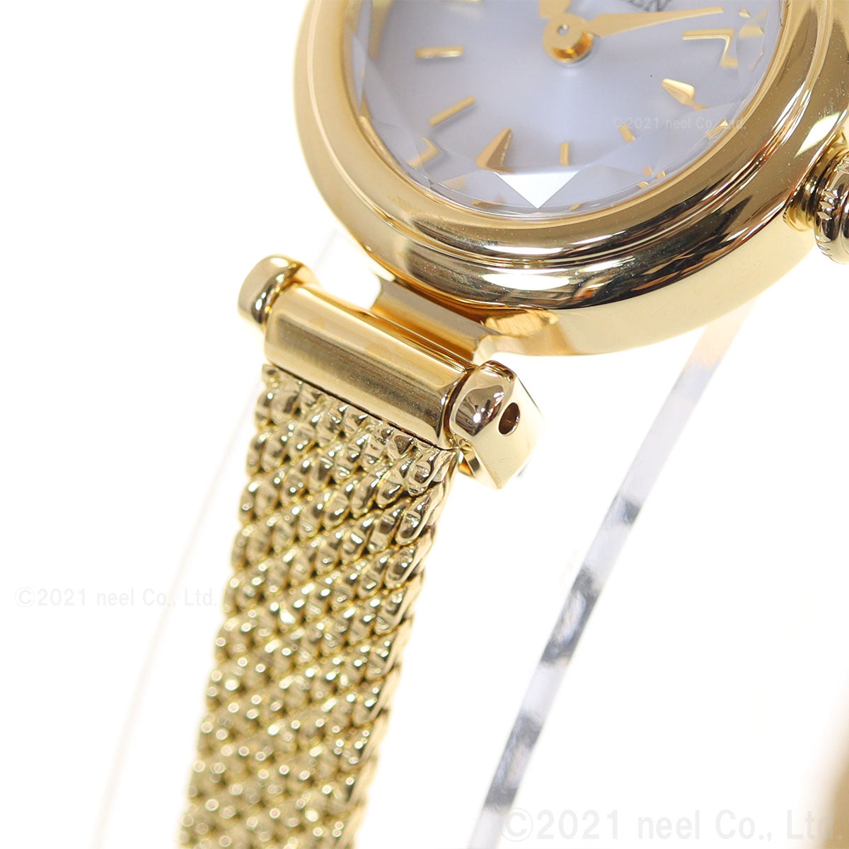 シチズン キー CITIZEN Kii: エコドライブ ラウンドメッシュ 腕時計 レディース EG7083-55A