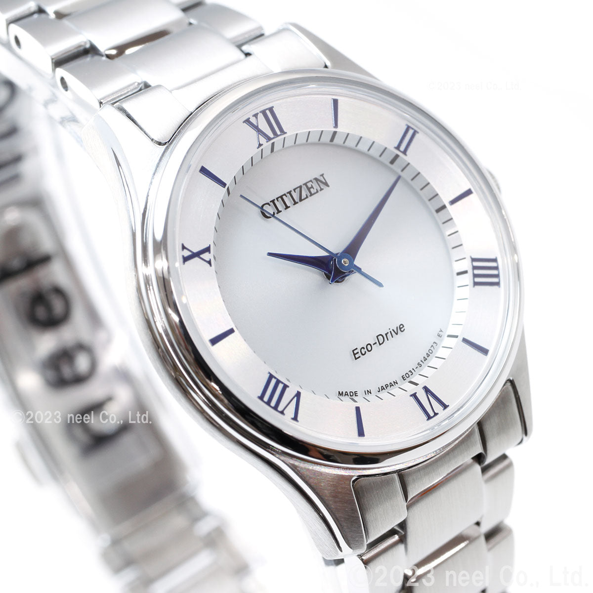 シチズン CITIZEN コレクション エコドライブ ソーラー 腕時計 レディース ペアモデル EM0400-51B