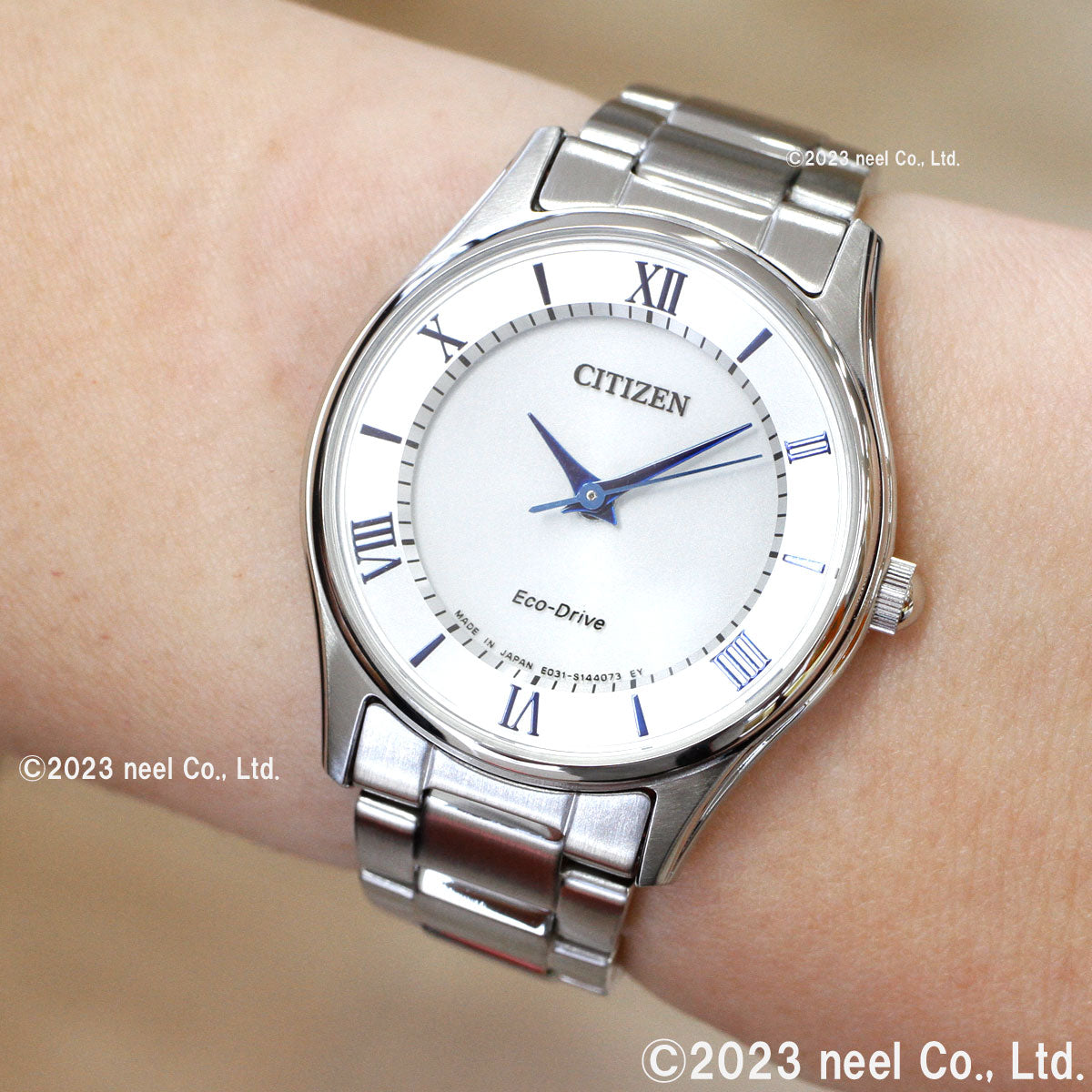 シチズン CITIZEN コレクション エコドライブ ソーラー 腕時計 レディース ペアモデル EM0400-51B