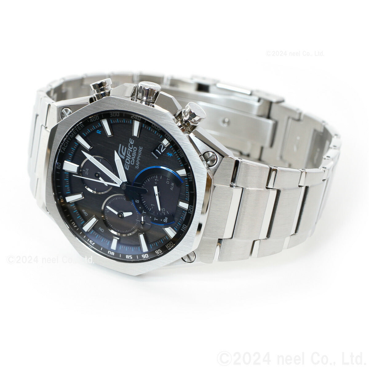 カシオ エディフィス CASIO EDIFICE Bluetooth搭載 ソーラー 腕時計 メンズ クロノグラフ スマートフォンリンクモデル EQB-1100YD-1AJF
