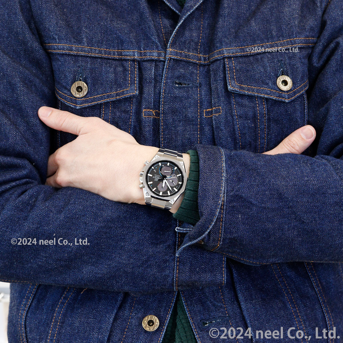 カシオ エディフィス CASIO EDIFICE Bluetooth搭載 ソーラー 腕時計 メンズ クロノグラフ スマートフォンリンクモデル EQB-1100YD-1AJF