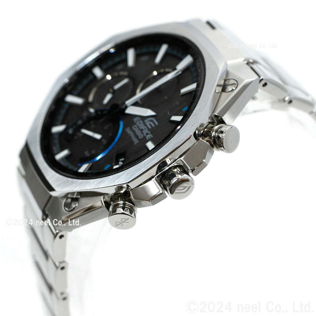 カシオ エディフィス CASIO EDIFICE Bluetooth搭載 ソーラー 腕時計 メンズ クロノグラフ スマートフォンリンクモデル EQB-1100YD-1AJF