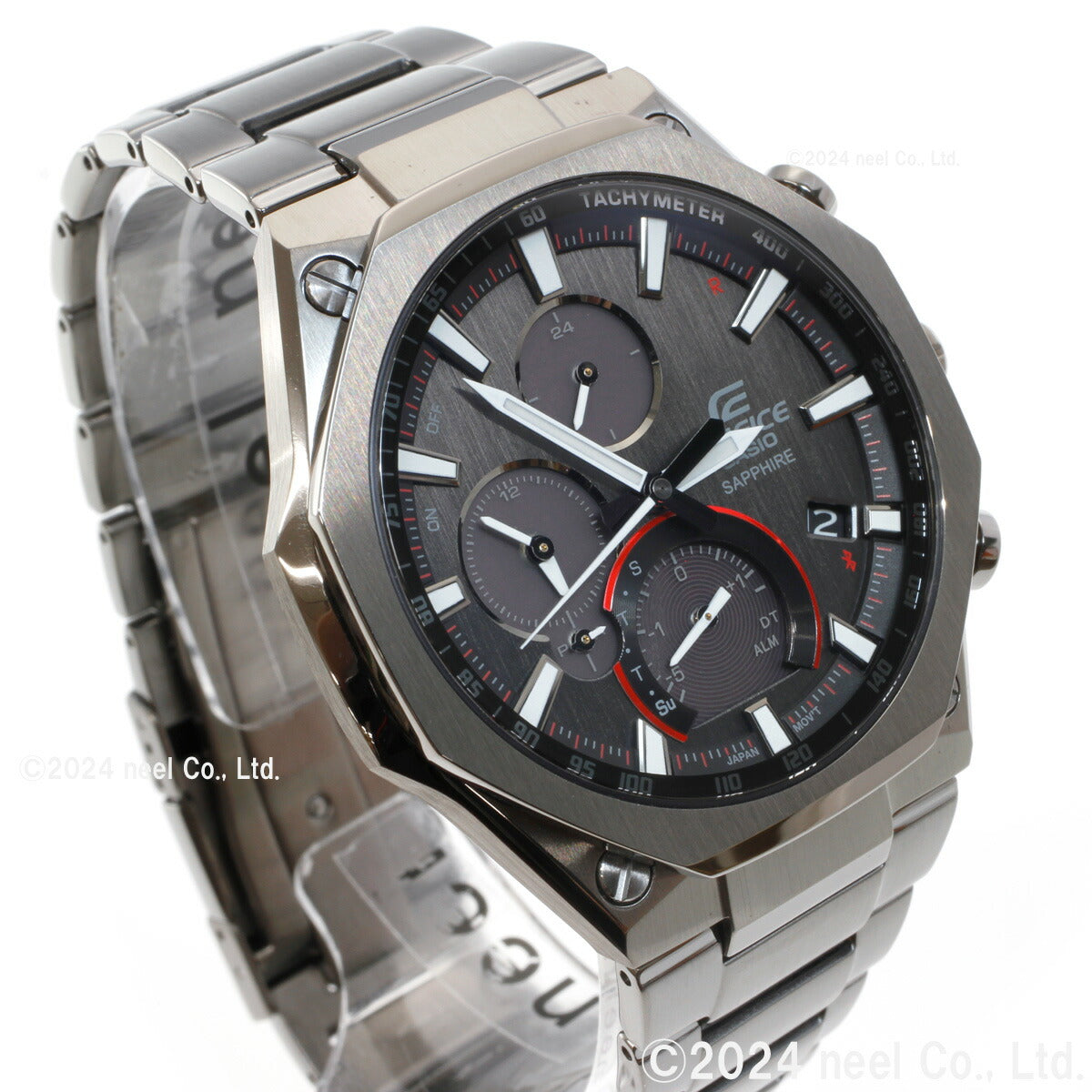 カシオ エディフィス CASIO EDIFICE Bluetooth搭載 ソーラー 腕時計 メンズ クロノグラフ スマートフォンリンクモデル EQB-1100YDC-1AJF
