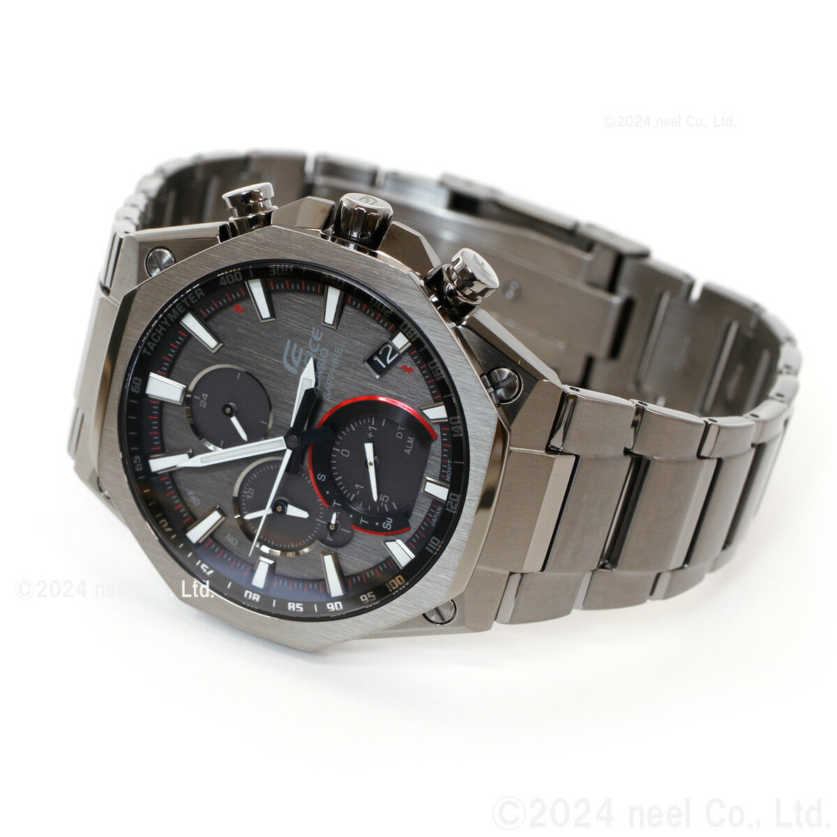 カシオ エディフィス CASIO EDIFICE Bluetooth搭載 ソーラー 腕時計 メンズ クロノグラフ スマートフォンリンクモデル EQB-1100YDC-1AJF
