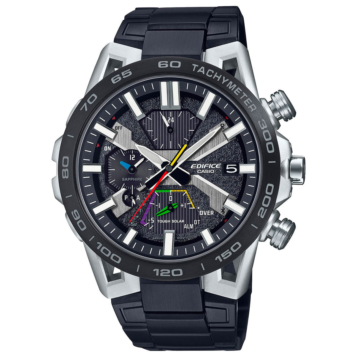 カシオ エディフィス CASIO EDIFICE SOSPENSIONE ソスペンシオーネ EQB-2000 ソーラー 腕時計 メンズ タフソーラー クロノグラフ EQB-2000YDC-1AJF スマートフォンリンク