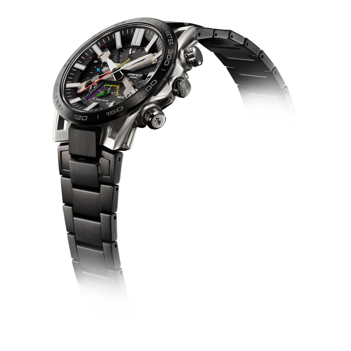 カシオ エディフィス CASIO EDIFICE SOSPENSIONE ソスペンシオーネ EQB-2000 ソーラー 腕時計 メンズ タフソーラー クロノグラフ EQB-2000YDC-1AJF スマートフォンリンク