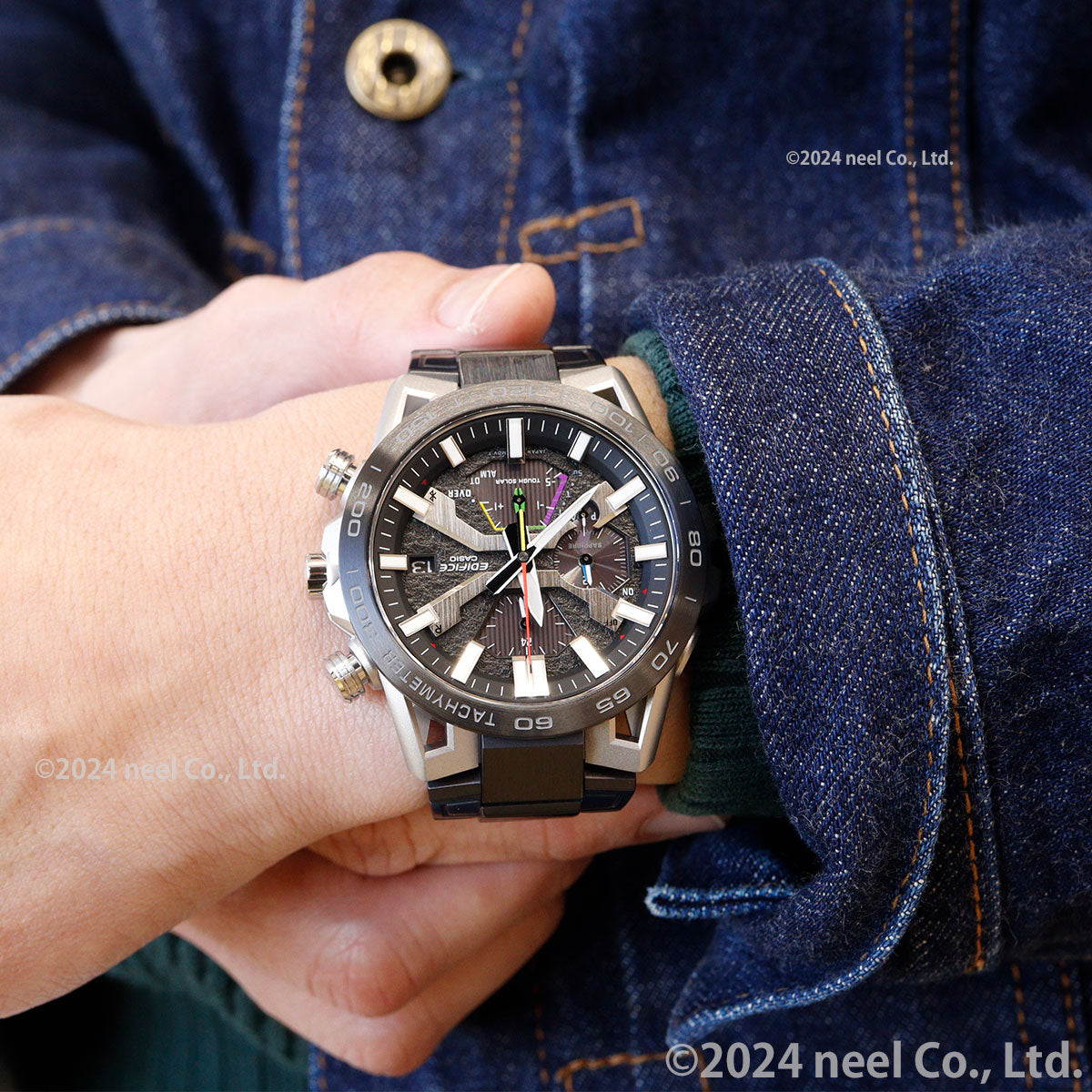 カシオ エディフィス CASIO EDIFICE SOSPENSIONE ソスペンシオーネ EQB-2000 ソーラー 腕時計 メンズ タフソーラー クロノグラフ EQB-2000YDC-1AJF スマートフォンリンク