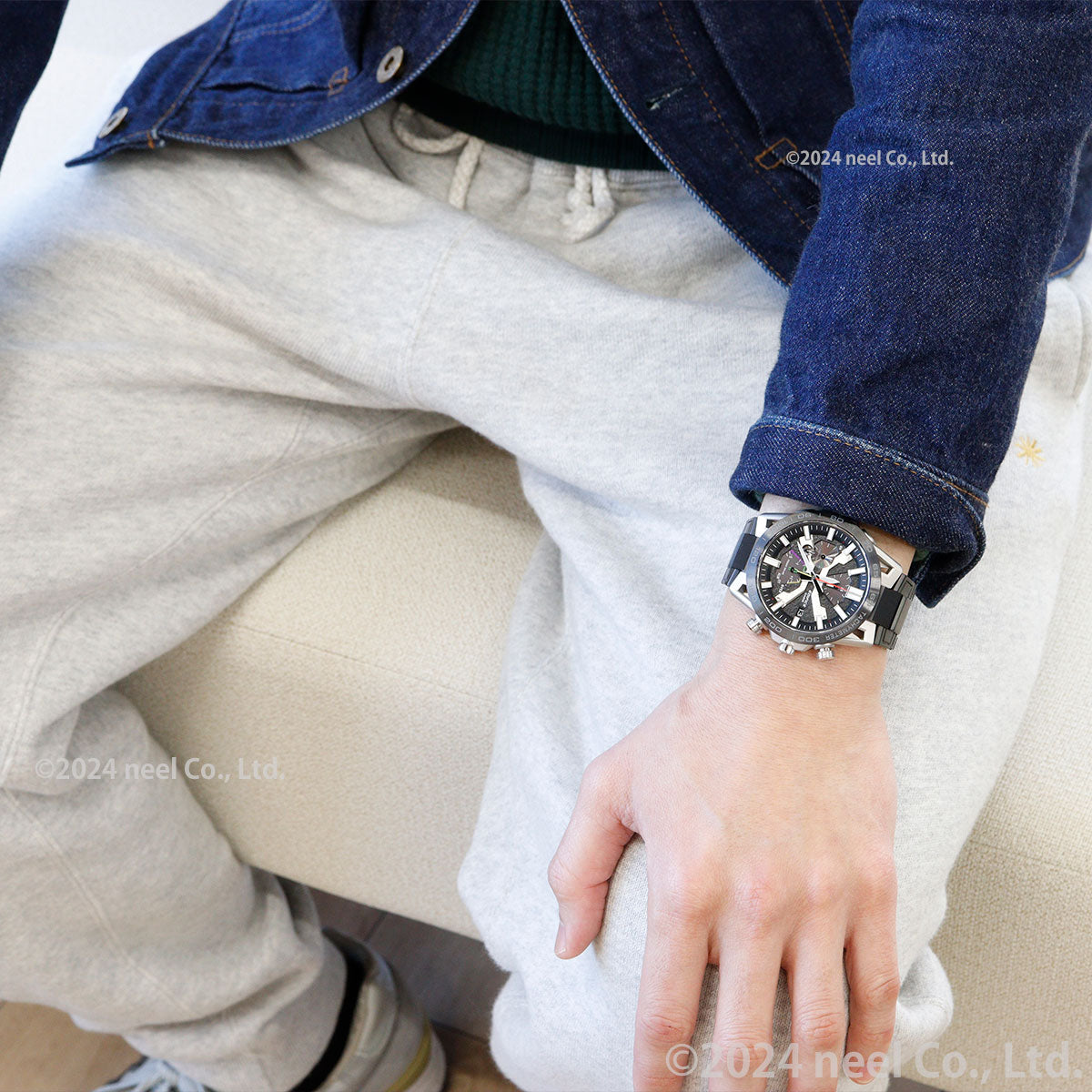 カシオ エディフィス CASIO EDIFICE SOSPENSIONE ソスペンシオーネ EQB-2000 ソーラー 腕時計 メンズ タフソーラー クロノグラフ EQB-2000YDC-1AJF スマートフォンリンク