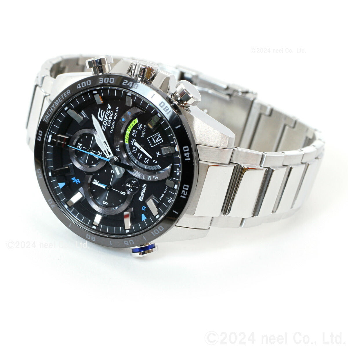 カシオ エディフィス CASIO EDIFICE Bluetooth ブルートゥース 対応 ソーラー 腕時計 メンズ TIME TRAVELLER タフソーラー EQB-501XDB-1AJF