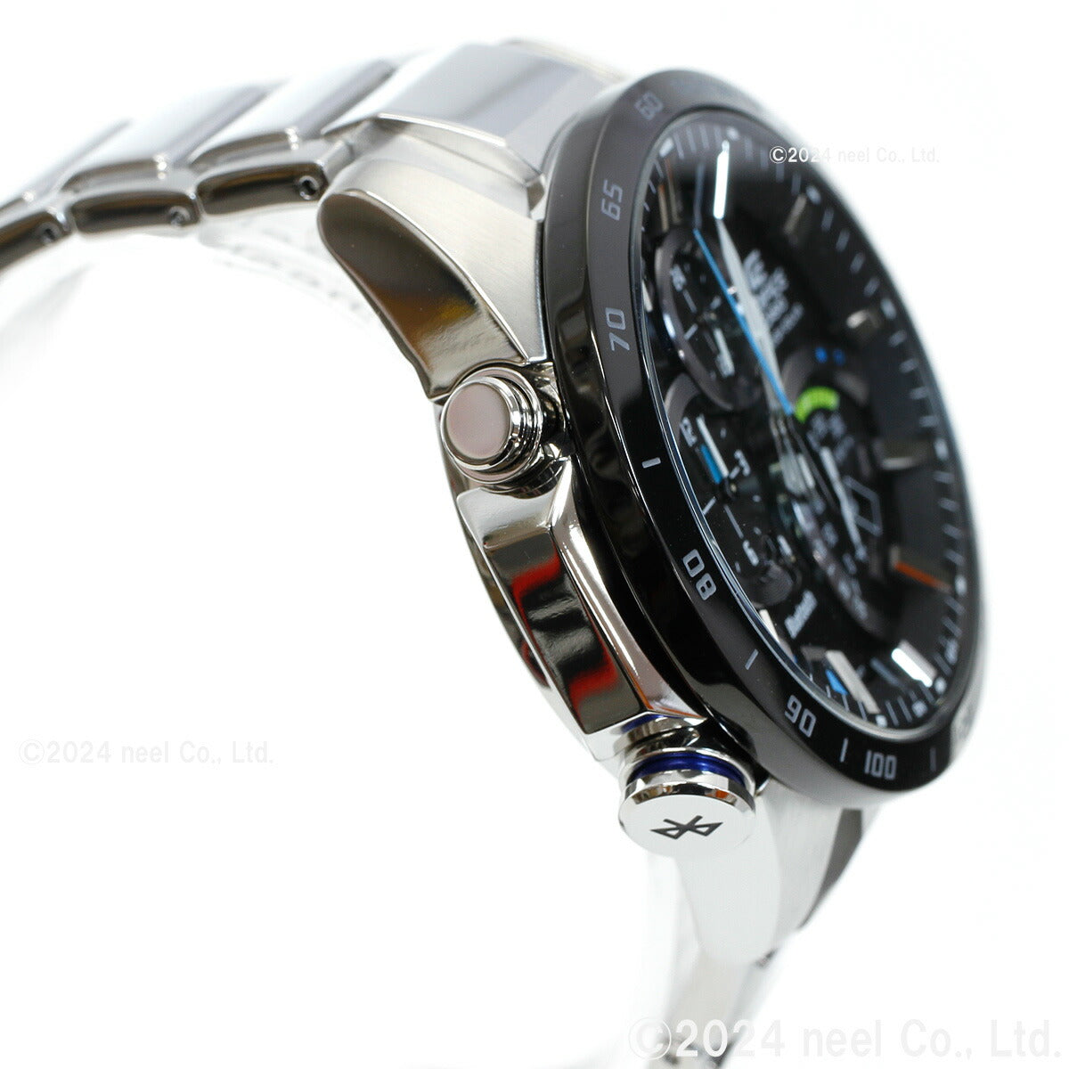 カシオ エディフィス CASIO EDIFICE Bluetooth ブルートゥース 対応 ソーラー 腕時計 メンズ TIME TRAVELLER タフソーラー EQB-501XDB-1AJF