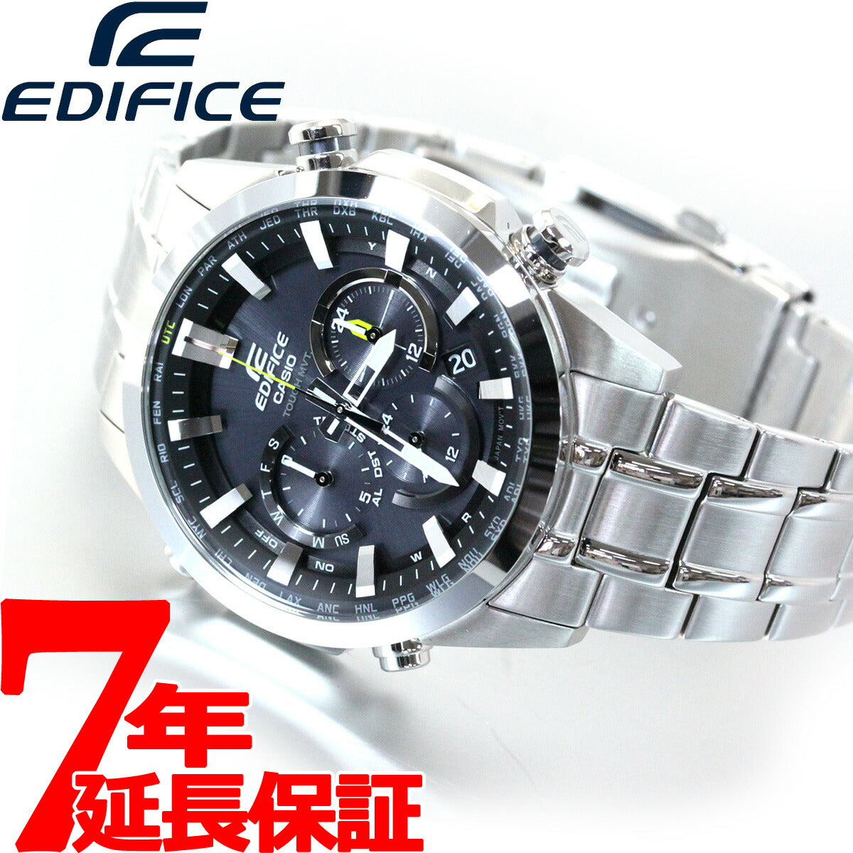 カシオ エディフィス CASIO EDIFICE 電波 ソーラー 電波時計 腕時計 メンズ アナログ タフソーラー クロノグラフ EQW-T630JD-1AJF