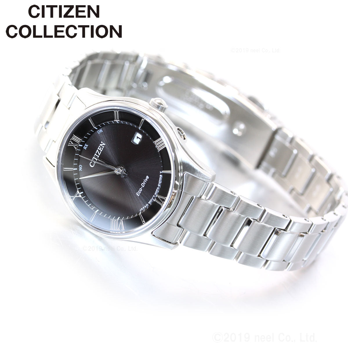 シチズンコレクション CITIZEN COLLECTION エコドライブ ソーラー 電波時計 腕時計 レディース 薄型シリーズ ES0000-79E