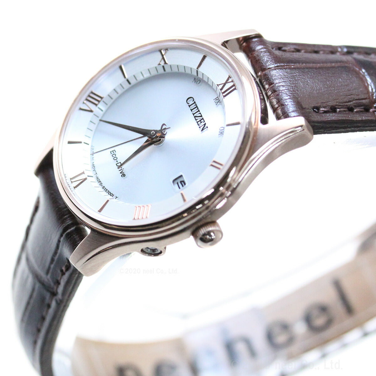 シチズンコレクション CITIZEN COLLECTION エコドライブ ソーラー 電波時計 腕時計 レディース 薄型シリーズ ES0002-06A