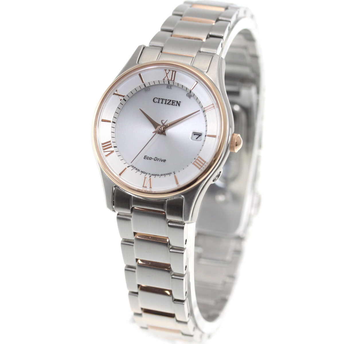 シチズンコレクション エコ・ドライブ 電波時計 レディース 腕時計 薄型 ペアモデル CITIZEN COLLECTION ES0002-57A