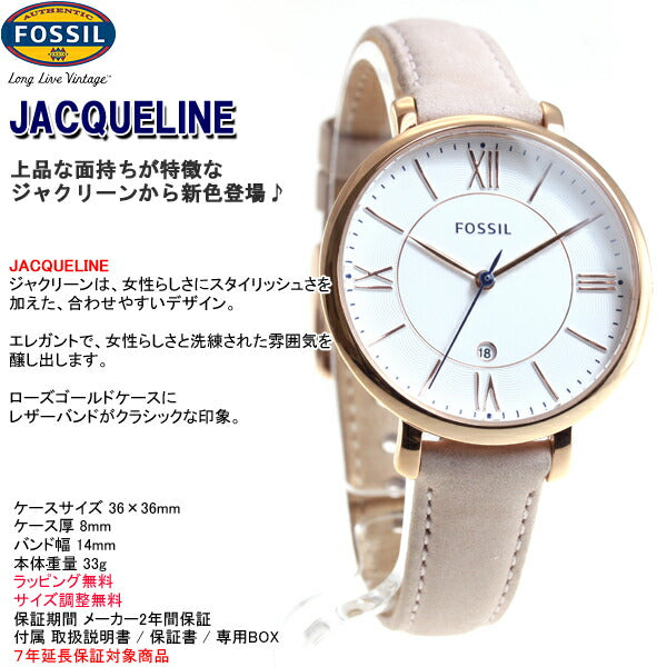 フォッシル FOSSIL 腕時計 レディース ジャクリーン JACQUELINE ES3988