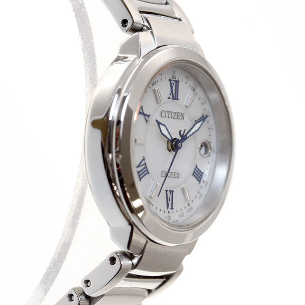 シチズン エクシード CITIZEN EXCEED エコドライブ ソーラー 電波時計 腕時計 レディース ティタニアライン ハッピーフライト ES9320-52W