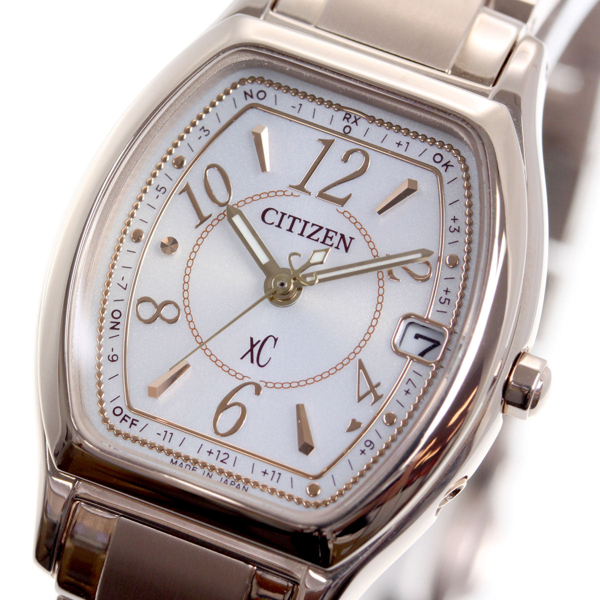 シチズン クロスシー CITIZEN xC エコドライブ ソーラー 電波時計 腕時計 レディース ティタニアライン ハッピーフライト ES9354-69A