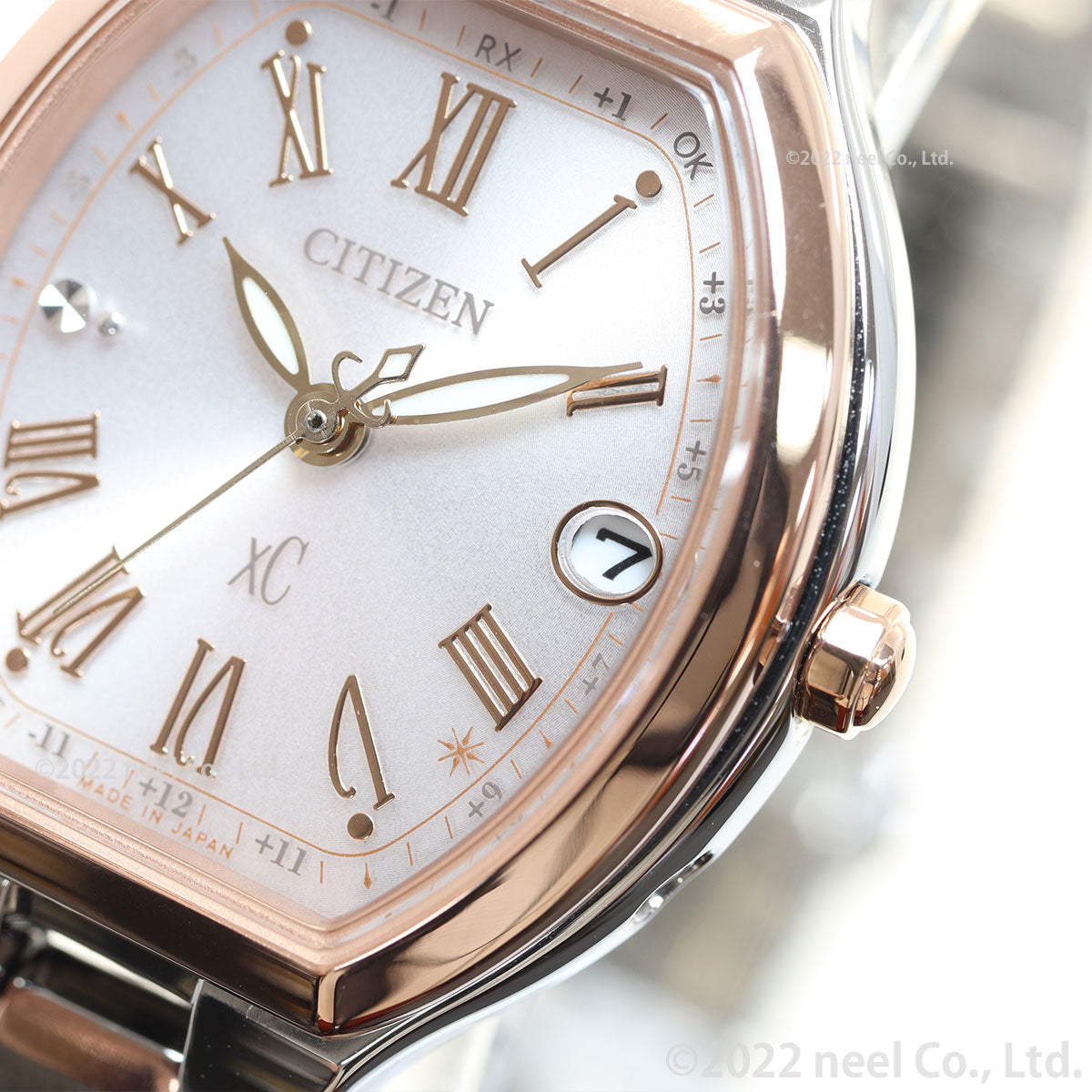 シチズン クロスシー CITIZEN xC エコドライブ 電波時計 ハッピーフライト ベーシックコレクション CITIZEN basic collection 腕時計 レディース ES9364-57W