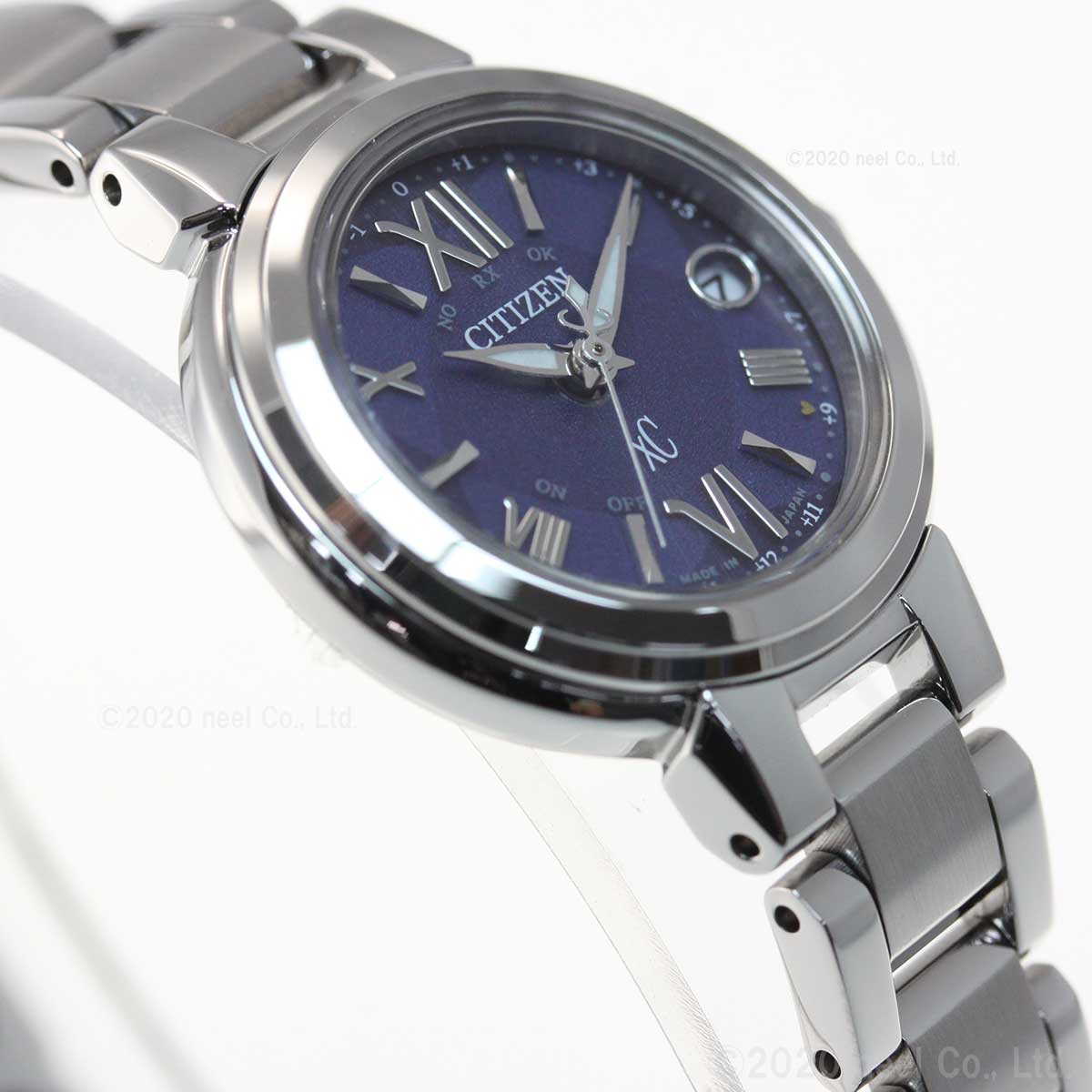 シチズン クロスシー CITIZEN xC エコドライブ 電波時計 ハッピーフライト 腕時計 レディース basic collection ES9430-54L