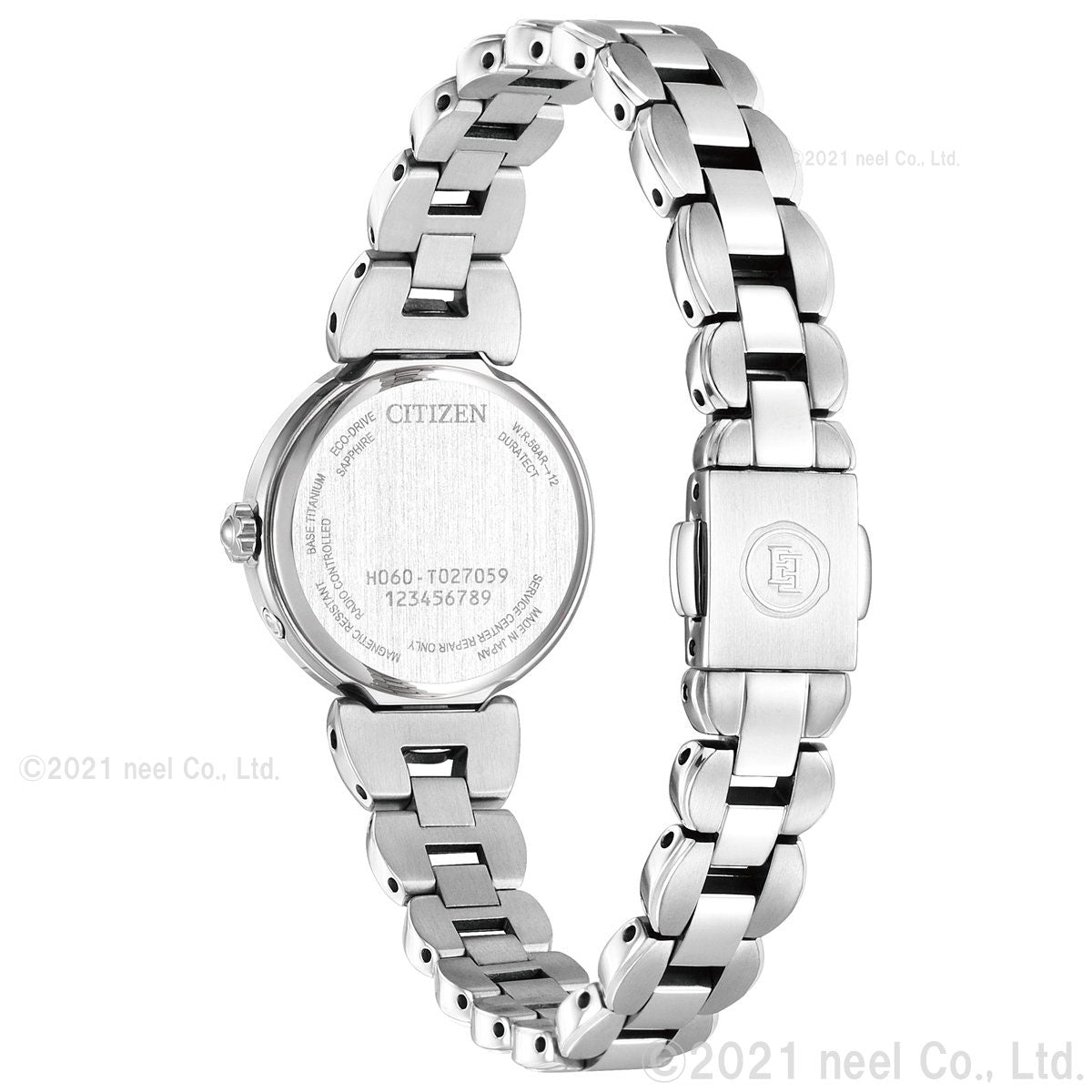 シチズン エクシード CITIZEN EXCEED エコドライブ 電波時計 ティタニア ハッピーフライト レディース 腕時計 ES9470-50A