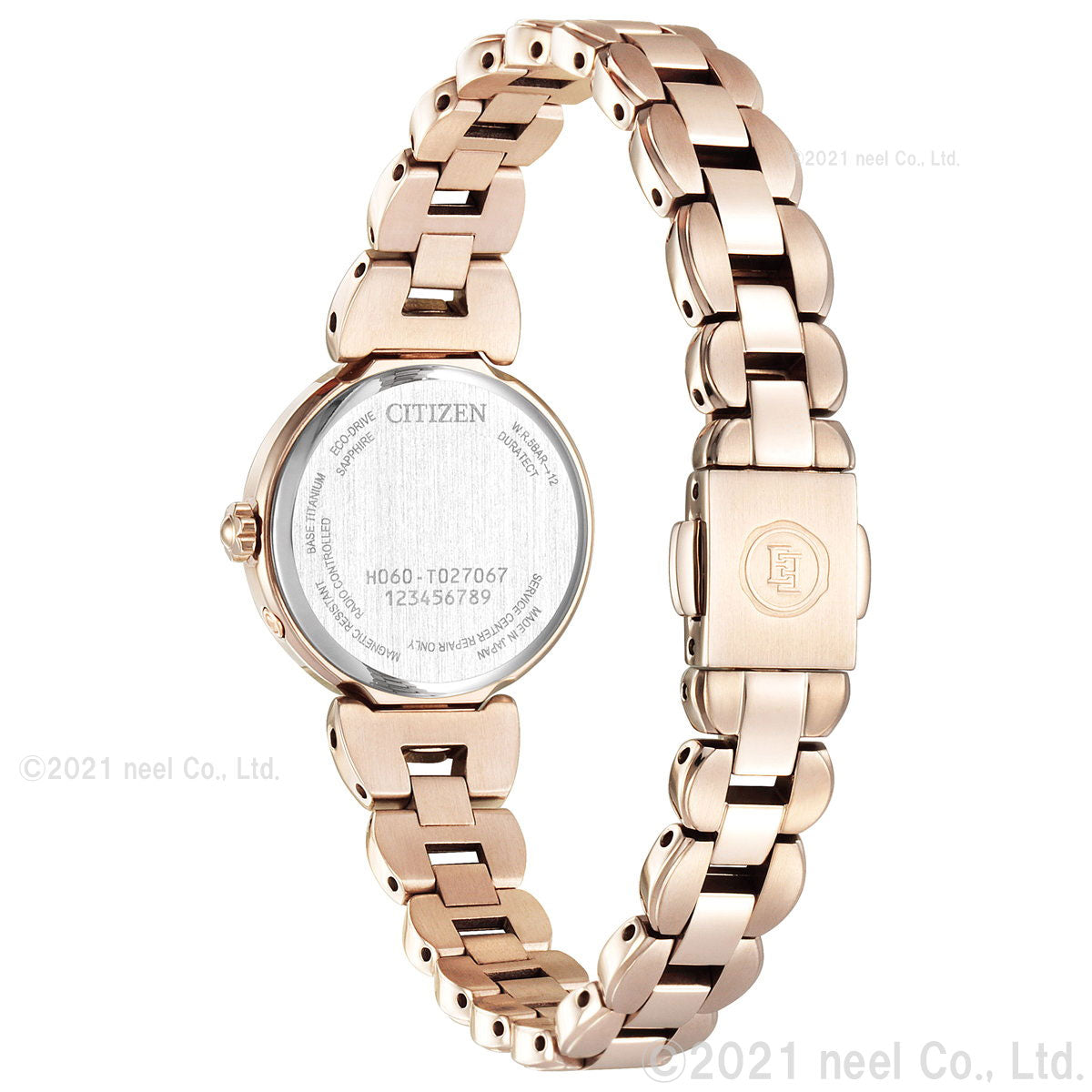 シチズン エクシード CITIZEN EXCEED エコドライブ 電波時計 ティタニア ハッピーフライト レディース 腕時計 ES9472-54W