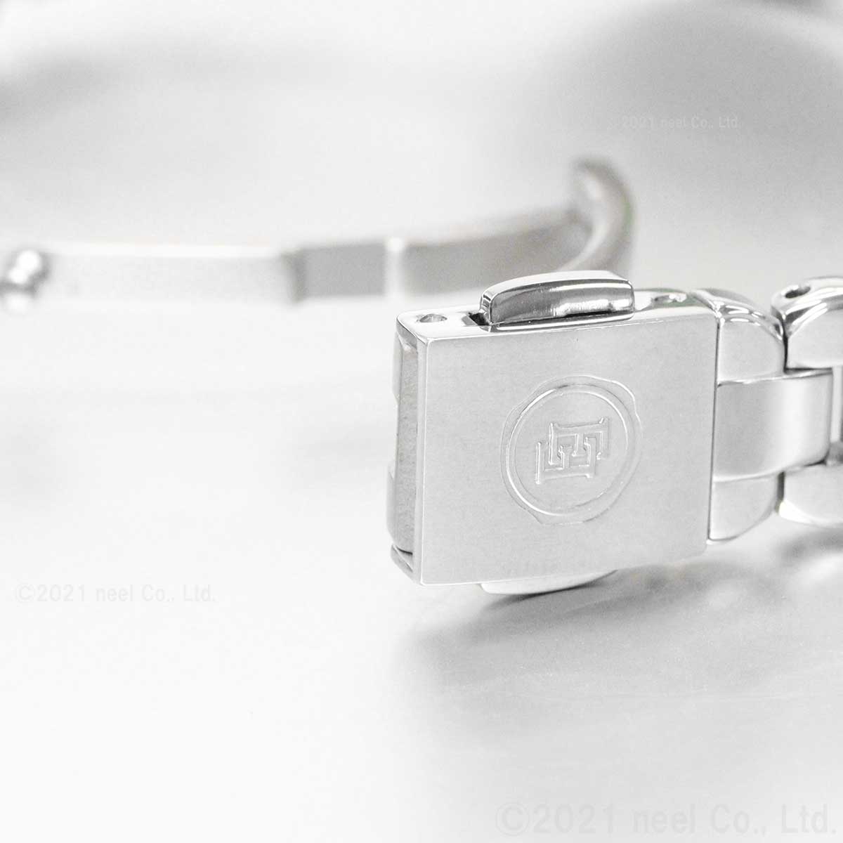 シチズン エクシード CITIZEN EXCEED エコドライブ 電波時計 ティタニア ハッピーフライト 腕時計 レディース ES9480-56W フラワーバンド トノー型