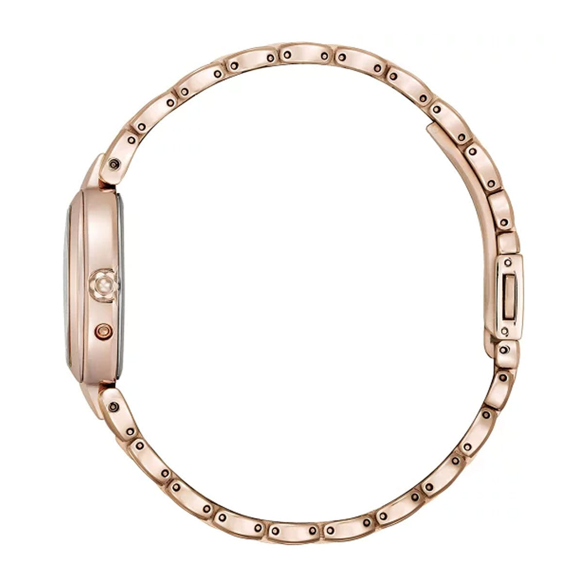 シチズン エクシード CITIZEN EXCEED エコドライブ 電波時計 ティタニア ハッピーフライト 腕時計 レディース ES9482-51W フラワーバンド トノー型