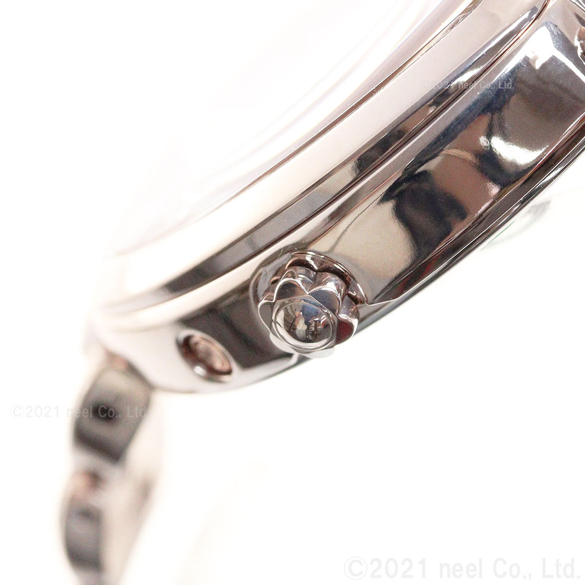 シチズン エクシード CITIZEN EXCEED エコドライブ 電波時計 ティタニア ハッピーフライト 腕時計 レディース ES9482-51W フラワーバンド トノー型