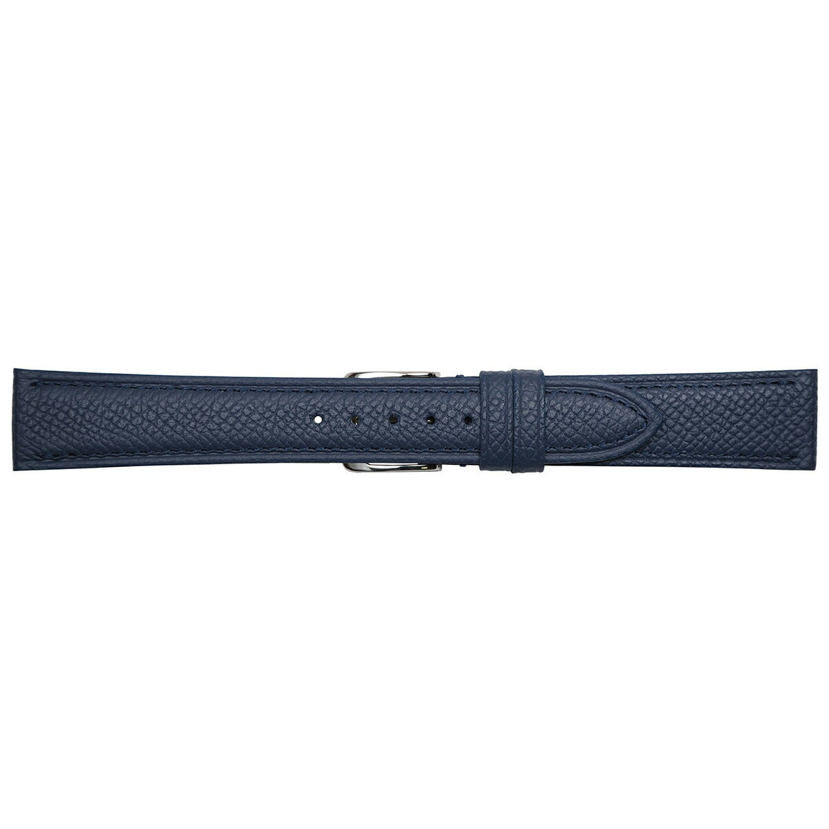 エミッタ Emitta 腕時計 替えバンド ベルト メンズ ワープロラックス カーフ 20mm ネイビー/シルバー 時計 時計バンド 時計ベルト 革 牛革