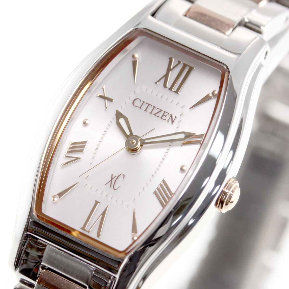 シチズン クロスシー エコドライブ 腕時計 レディース ステンレススチールライン CITIZEN xC EW5544-51W