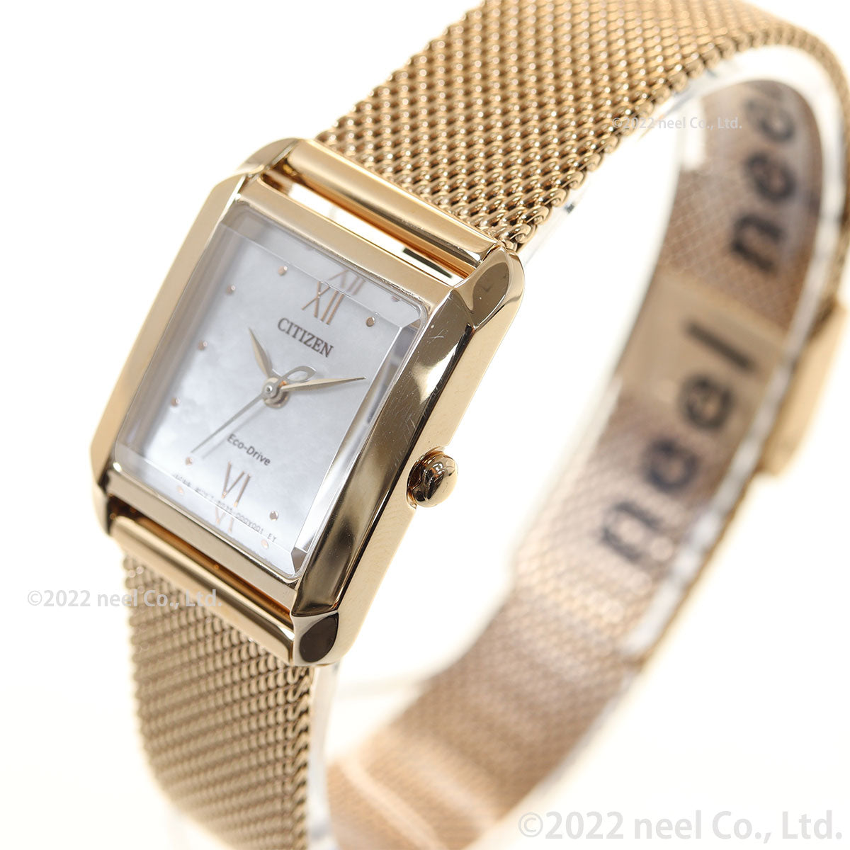 シチズン エル CITIZEN L エコドライブ 腕時計 レディース スクエアシェイプ Square EW5593-64D