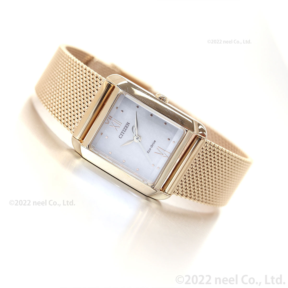 シチズン エル CITIZEN L エコドライブ 腕時計 レディース スクエアシェイプ Square EW5593-64D