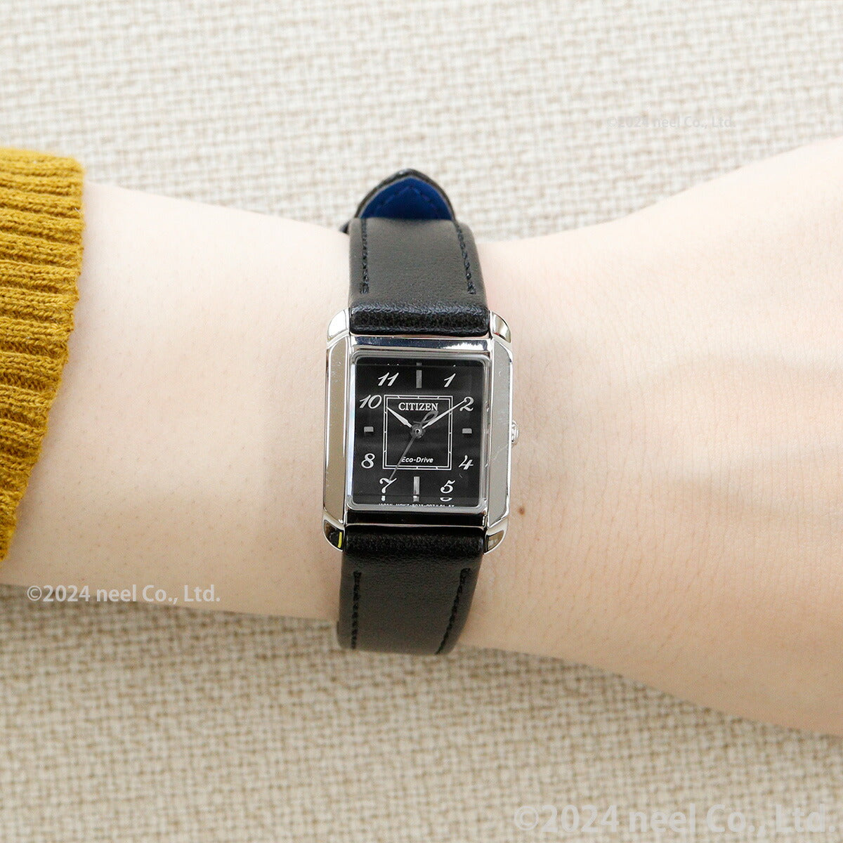 シチズン エル CITIZEN L エコドライブ 腕時計 レディース EW5600-10E SQUARE Collection