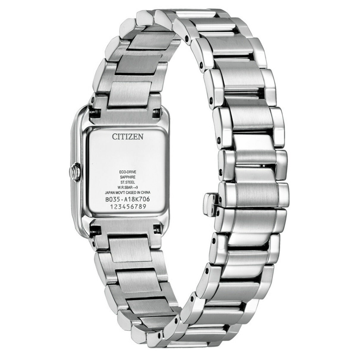 シチズン エル CITIZEN L エコドライブ 腕時計 レディース EW5600-87D SQUARE Collection