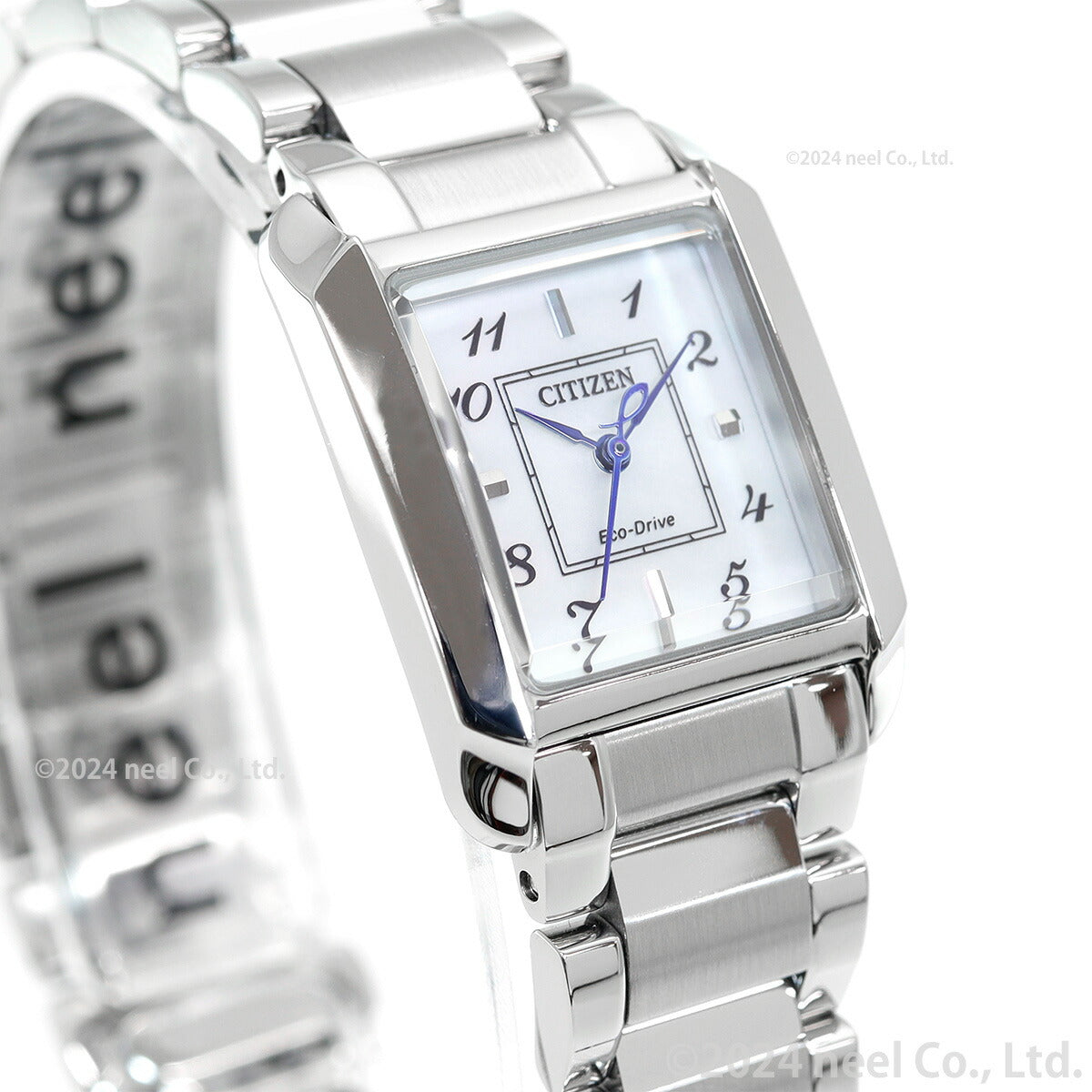 シチズン エル CITIZEN L エコドライブ 腕時計 レディース EW5600-87D SQUARE Collection