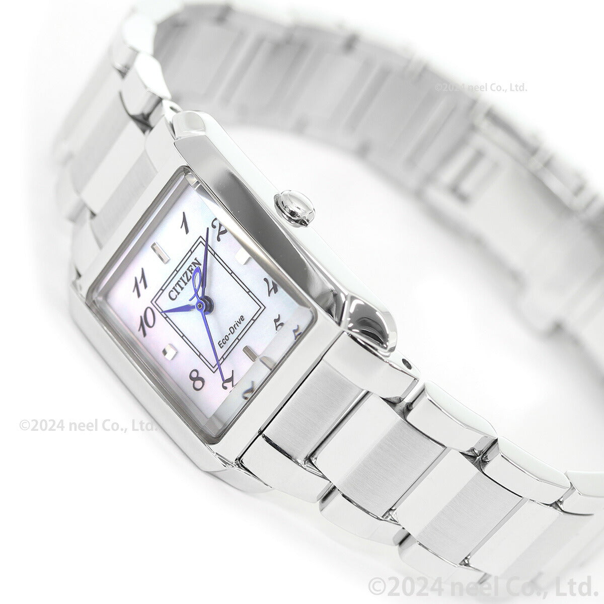 シチズン エル CITIZEN L エコドライブ 腕時計 レディース EW5600-87D SQUARE Collection