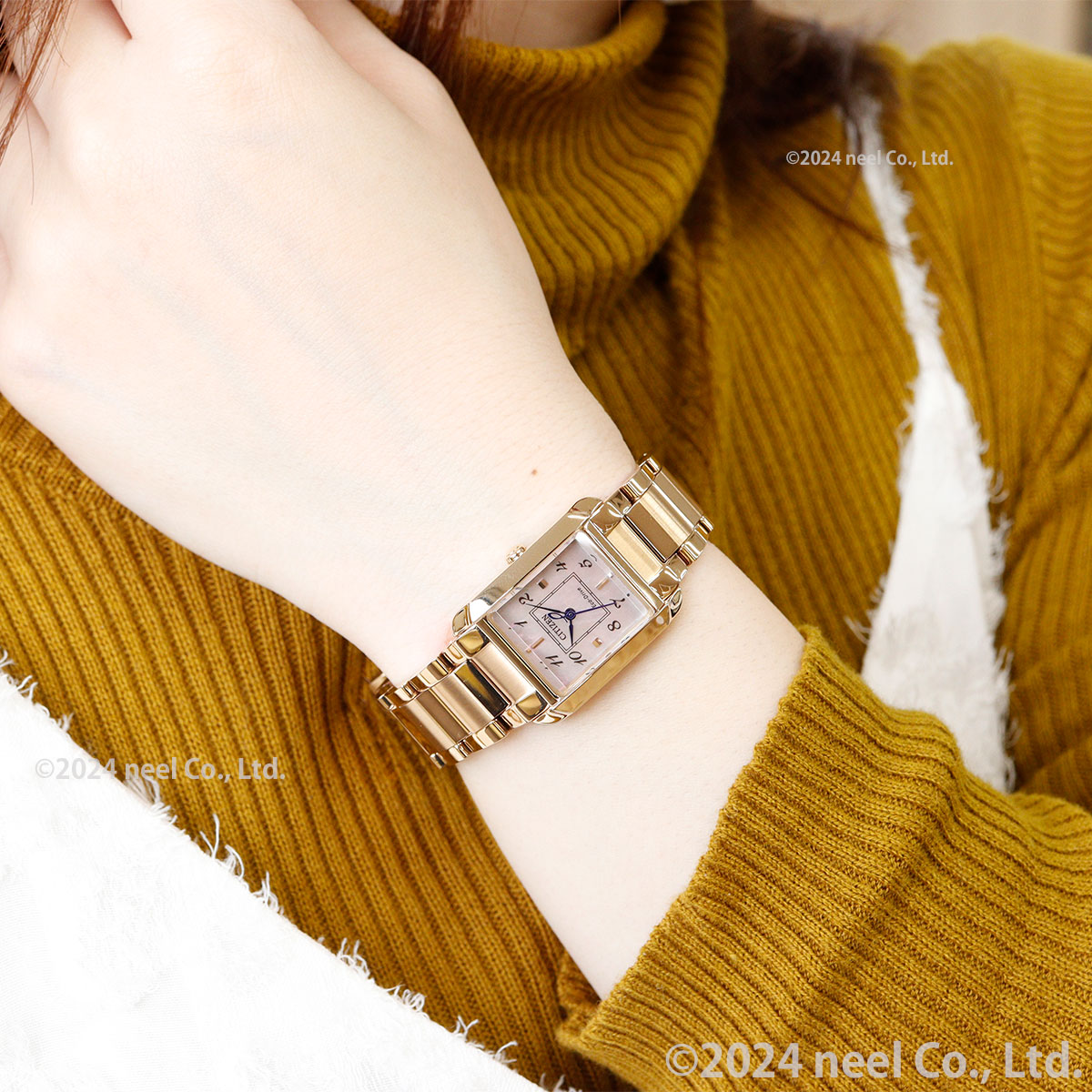 シチズン エル CITIZEN L エコドライブ 腕時計 レディース EW5603-89Y SQUARE Collection