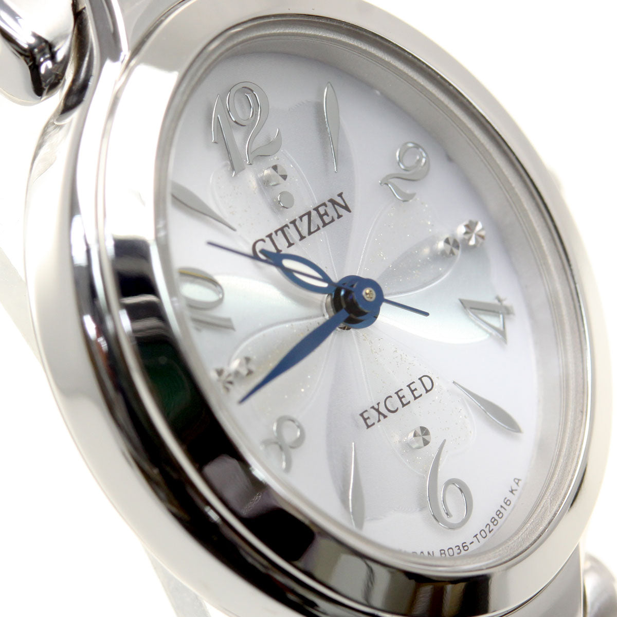 シチズン エクシード CITIZEN EXCEED エコドライブ ソーラー 腕時計 レディース チタンブレスオーバル EX2040-55A【シチズン エクシード】【正規品】【送料無料】