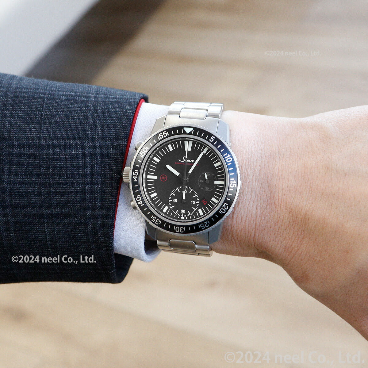 Sinn ジン EZM13.1 自動巻き 腕時計 メンズ Diving Watches ダイバーズウォッチ ステンレスバンド ドイツ製【60回分割手数料無料!】