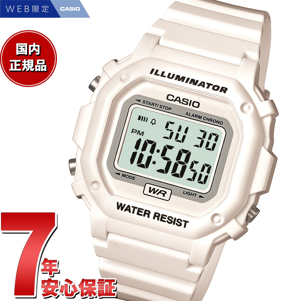 casio 腕時計 スタンダード f-108whc-1ajf 人気