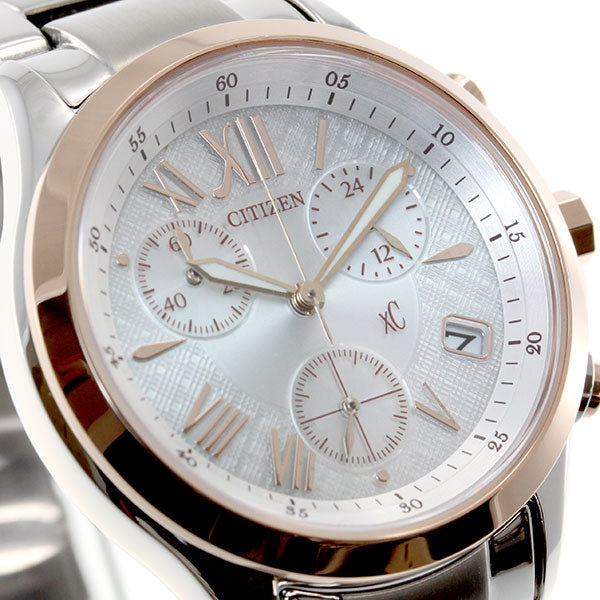 シチズン クロスシー CITIZEN xC エコドライブ ソーラー 腕時計 レディース クロノグラフ FB1404-51A【シチズン クロスシー】【正規品】【送料無料】【サイズ調整無料】