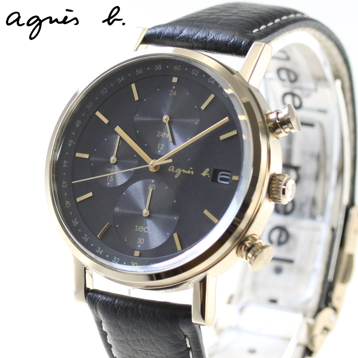 アニエスベー 時計 メンズ ソーラー ペア 腕時計 agnes b. FBRD936