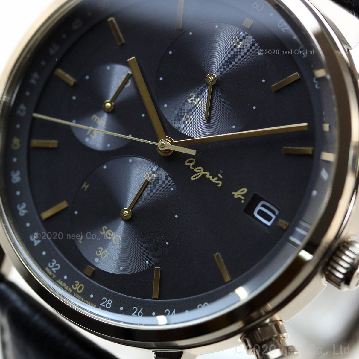 アニエスベー 時計 メンズ ソーラー ペア 腕時計 agnes b. FBRD936